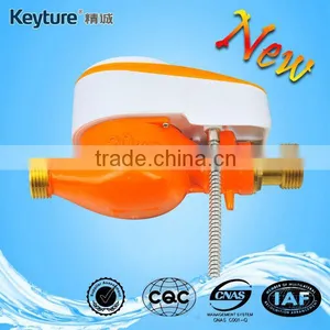 Direct Reading Electronic Valve Control Water Meter(Orange Color) thumbnail-1