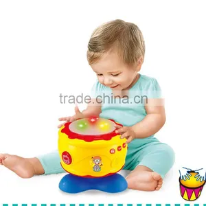 Funny Cartoon Lovely Musical Plastic Drum Set thumbnail-1