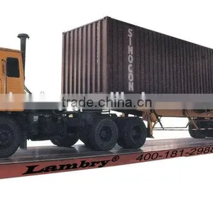 OIML 50 Ton 40 Ton 1/10 Scale Model Truck for Industrial thumbnail-1