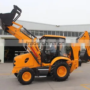 Tractor With Backhoe 8ton Tractor Loader Backhoe for Sale thumbnail-3