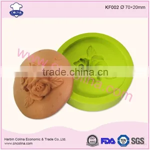3d Rose Flowers Cake Decoration Fondant Silicone Molds thumbnail-1