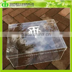 DDS-0003 Trade Assurance Chinese Factory Wholesale Clear Acrylic Shoe Box thumbnail-3