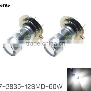 60w PMMA Lens H7 Led Fog Light High Power Lamp Led Bulb Light thumbnail-1