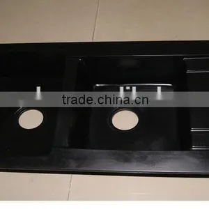 Black Acrylic Solid Surface Kitchen Sink, ,artificial Stone Sink,wash Basin thumbnail-5