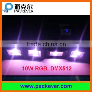Rainproof IP65 24VDC RGB Color 10W DMX Washer thumbnail-1