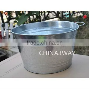Metal Galvanised Beverage Tub thumbnail-1