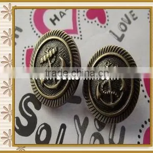2014 Good Quality Factory Wholesale Old Metal Button thumbnail-1