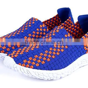 Trendy Woven Elastic Comforable Handmade Shoe Sport Shoe thumbnail-1
