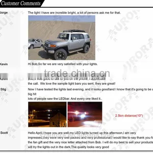 Aurora ISO9001 2'' Amber Work Light Jeep Wrangler thumbnail-6