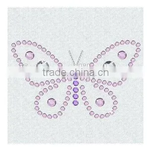 Creative Lovely 3D Crystal Car Sticker in Butterfly Design thumbnail-1