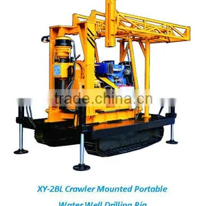 XY-2BL Crawler Mounted Portable Water Well Drilling Rig and Used Drilling Rig thumbnail-1