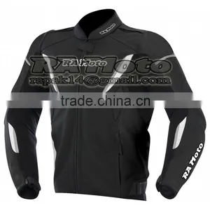 Motorcycle Leather Jacket, Motorbike Leather Jacket thumbnail-2
