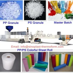 SPJM 110/33-680 Single Layer PP PS Sheet Extruder, Sheet Extrusion Line thumbnail-1