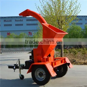 TC4 China Supplier 13hp Diesel Wood Chipper Shredder Machine thumbnail-2