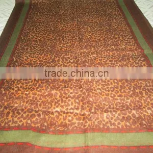 NEW DESIGN 50% SILK 50% WOOL PRINTS STOLE thumbnail-4