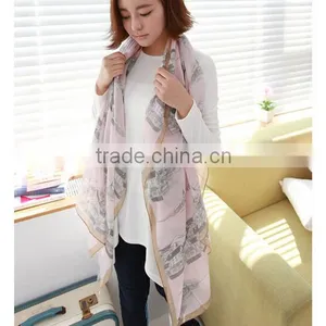 Church Printing Scarf,latest Design Wholesale Cheap Scarf,large Scarf thumbnail-6