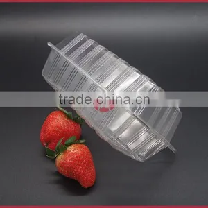 Disposable Plastic BOPS Food Packaging Box for Fresh Fruit Cake Pie,etc. thumbnail-4