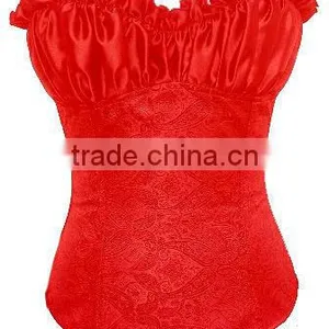 Vintage Type Factory Price Leopard Patten New Fashion Sexy Mature Women Corset thumbnail-3