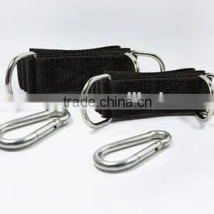 Zinc-Galvanized Steel Carabiner Spring Snap Link Hook Adjustable Tree Straps thumbnail-1