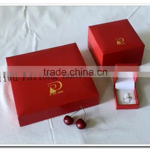 High Quality Packaging Factory Foil Logo Jewlery Box for Wedding With Sleeve thumbnail-1