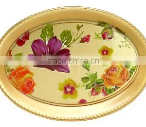 Oval Plastic High Quality Serving Tray thumbnail-1