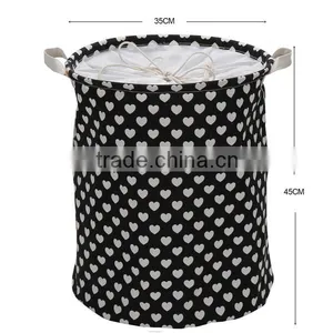 Most Safe Kids Clothes Storage Fabric Basket With Handles thumbnail-1