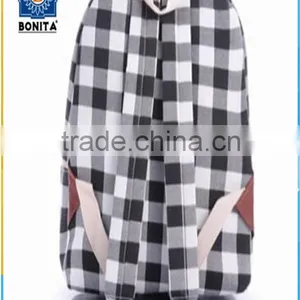 Backpack For Student Teenager School Tartan Back Pack thumbnail-1