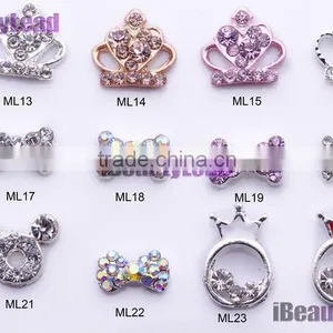 Art Nail Decoration Fashional Nail Rhinestone Metallic Nail Art Products thumbnail-1