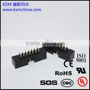 Box Header 2.54mm V/T Black 10~40pin thumbnail-1