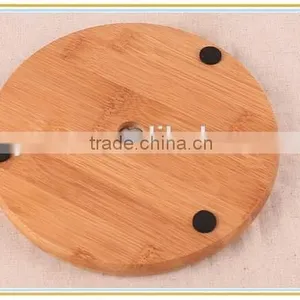 HJ-0003 Bamboo Kitchen Usage Display Hanging Rack for Hanging thumbnail-3