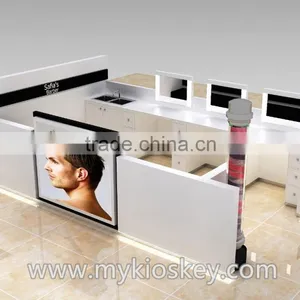 Men Hair Beauty Salon Kiosk Design and Customize for Hair Dressing for Mall thumbnail-4