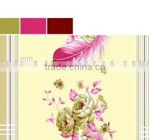 75GSM 280CM Full Poly Printed Brushed Quilt Fabric thumbnail-1