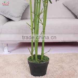 Cheap Beautiful Decorative Plastic Artificial Tree Bamboo Leaves Branches thumbnail-4