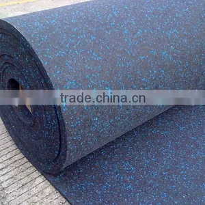 Fitness Center Gym Flooring Rubber Sheet Roll thumbnail-2
