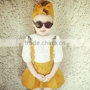 Condole Belt Girl Summer Dresses Puffy Baby Dress thumbnail-1