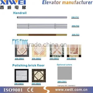 XIWEI 450kgs 6 Person Small Passenger Construction Or Home Villa Elevator thumbnail-6