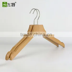44.5cm Length Men Shirt Curved Wooden Clothes Hangers thumbnail-1
