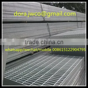 Hebei Jiuwang Hot Dip Galvanized 35x5 Metal Grating thumbnail-4