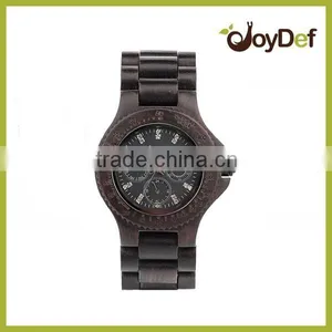 Luxury Man Sport Wood Watch Japan Mvmt Watch, Wooden Watch thumbnail-3