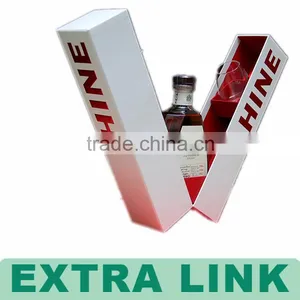 Fashion Design Decorative Art Coated Paper Grape Alcohol Wine Gift Box thumbnail-1