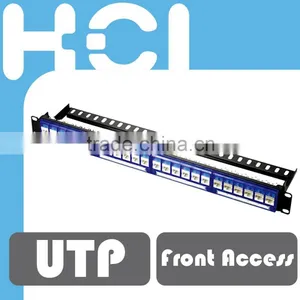 RCA, F, BNC, Optical Fiber Connector Multiple A/V Inserts Patch Panels thumbnail-1