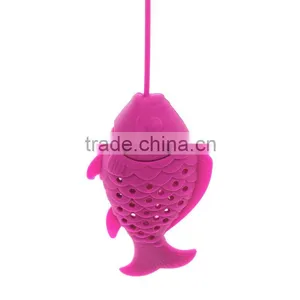 Eco-friendly Good Quality Fish Shape Tea Infuser Silicone thumbnail-1