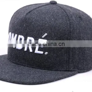 Square Flat Brim 3D Embroidery Fashion Wholesale Snapback Caps thumbnail-5