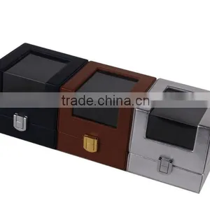 Chinese Factories Wholesale Custom Luxury Watches Boxes, Leather Fashion Gift Boxes, Beautiful Display Box thumbnail-1
