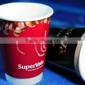 Beverage Ice Cup, 8~16oz Double Wall Coffee Paper Cup, Double Wall Coffee Paper Cups thumbnail-6