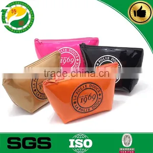 2015 New Design Promotional Silk Screen Small Clear PVC Cosmetic Bag thumbnail-1