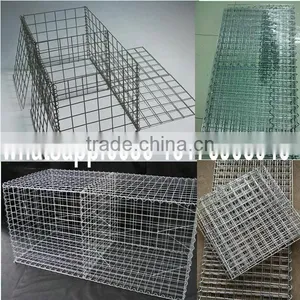 Welded Gabion Baskets//gabion Box//PVC Coated Gabion Mattress thumbnail-4