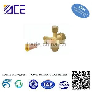 Forged Brass Air Condition Valve thumbnail-1