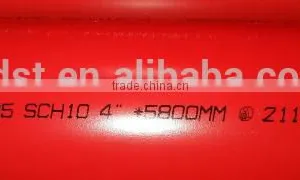 Fire Fighting System Sprinkler Steel Pipe Grooved/galvanized/red Painted thumbnail-4