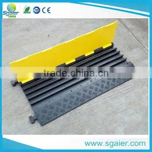Rubber 4 Channel Cable Ramp,cable Protector,cable Bridge thumbnail-2